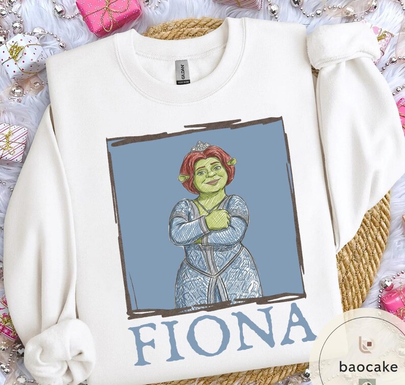 Personalized Shrek Shirt: All Characters Shrek Family Shirt, Shrek Fiona Donkey Group Matching, Shrek Birthday Shirt image 15