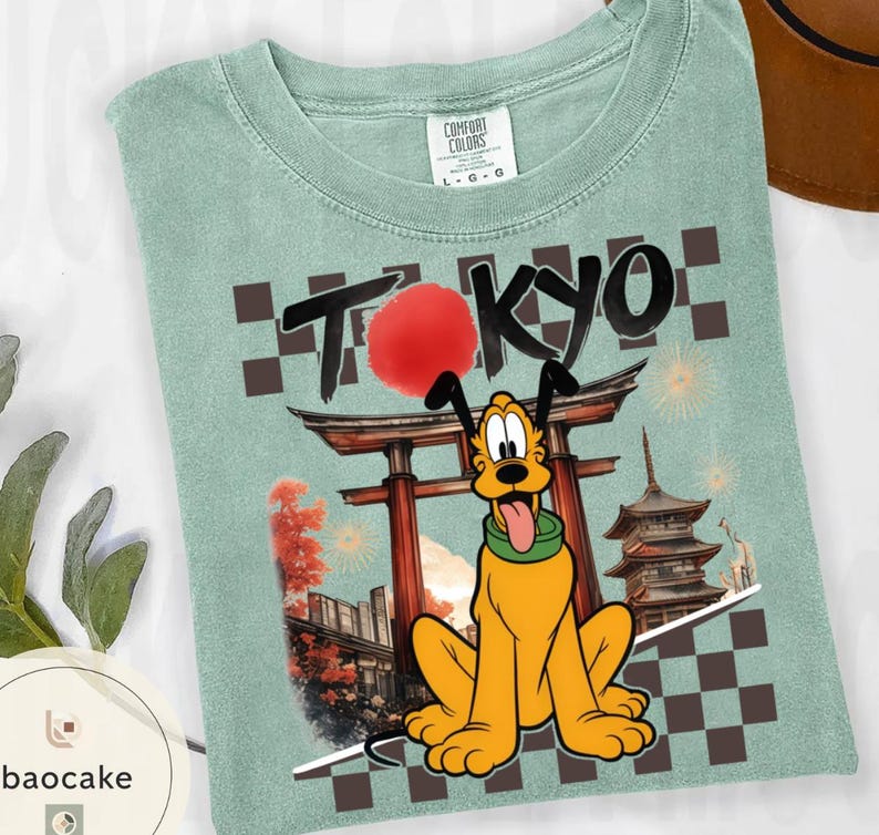 Camiseta de Mickey y sus amigos para el viaje a Disneyland Tokio 2026 con todos los personajes, camiseta personalizada para vacaciones familiares en Disney, camiseta estilo kimono de Mickey Japón imagen 13