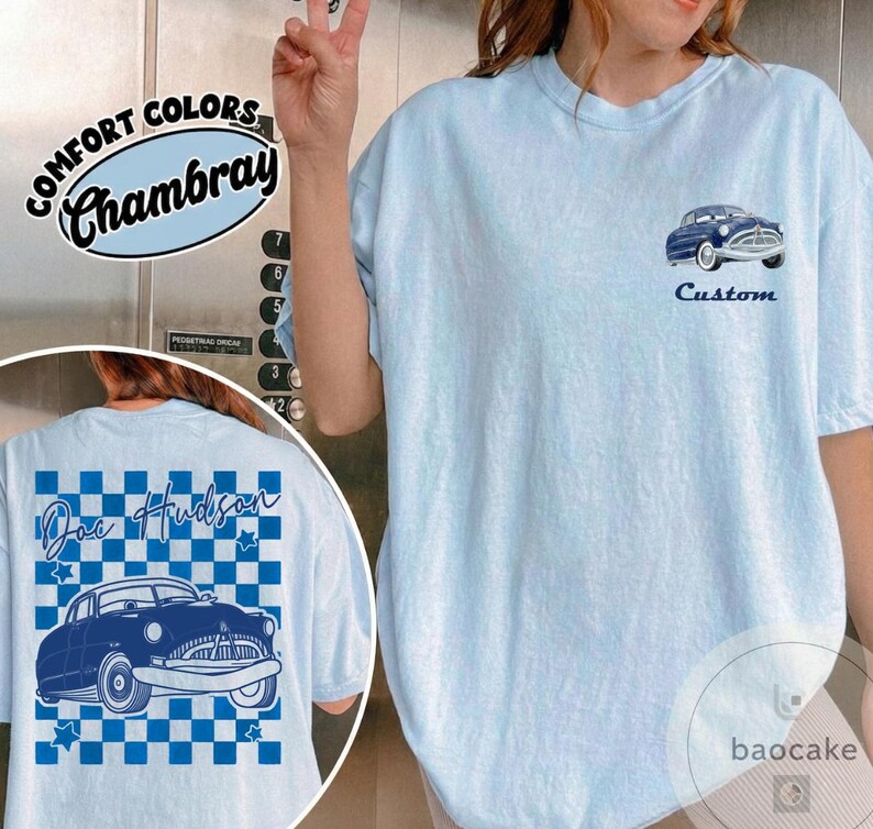 Personalized Retro Disney Cars Shirt, Pixar Cars Shirt, Disneyland Shirt, Cars Land Shirt, Lightning McQueen Shirt, Disney Cars Shirt image 8