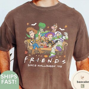 Comfort Colors® Toy Story Since 1995 Halloween Shirt, Buzz Woody Jessie Halloween Tee, Disneyland WDW Halloween Family Trip Tee image 7