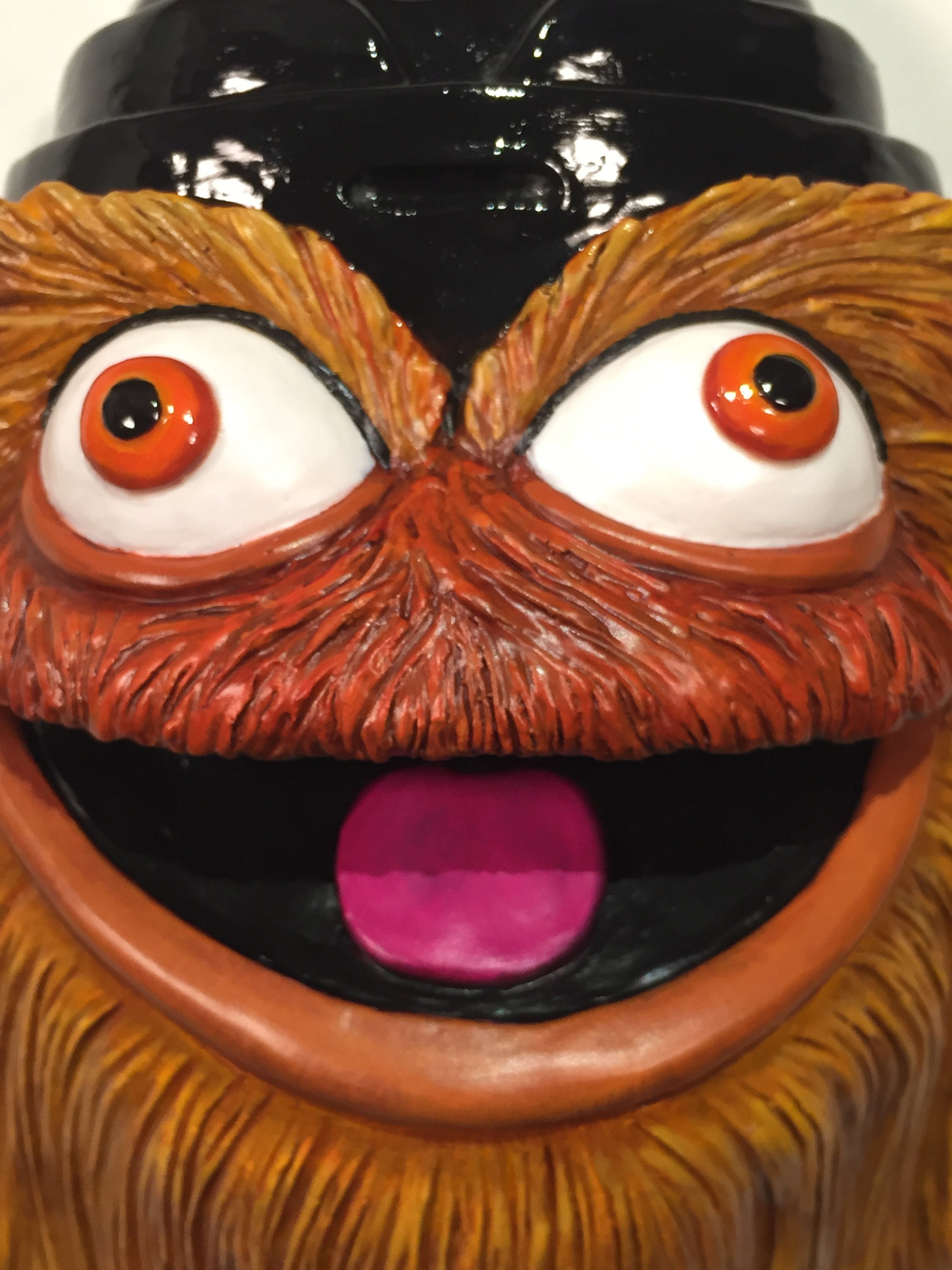 Philadelphia Flyers Gritty Mascot Wall Hanging Sculpture 