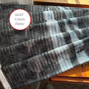 100% Cotton-Stripes Licorice Halloween (53)- (cut as one continuous piece whenever possible)