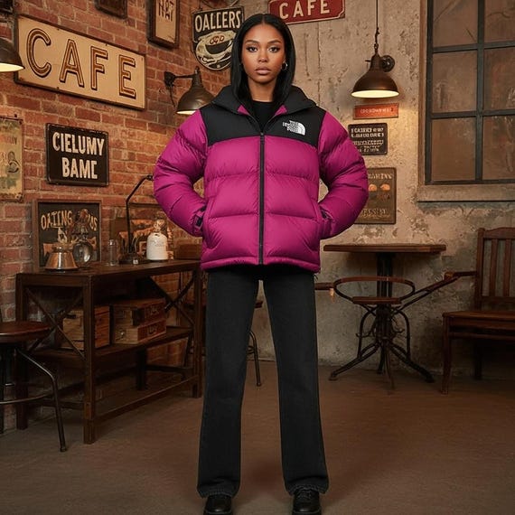 crop doudoune the north face femme