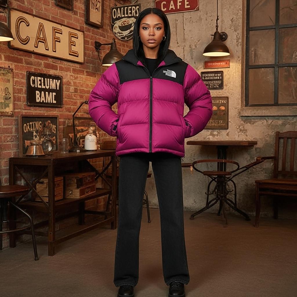 The North Face Women's 1996 Nuptse Jacket | Retro Purple Puffer The North Face Women's 1996 Nuptse Jacket | Retro Purple Puffer