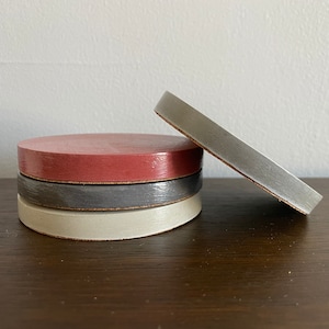 Minimalist Concrete Coaster | industrial style | Modern Concrete Coaster | Modern Circle Coaster Set
