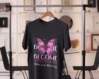 Butterfly Graphic T-Shirt: Inspirational Streetwear Tee
