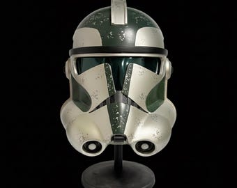 Star Wars: Clone Wars-Inspired Commander Gree Helmet | Hand-Crafted Cosplay Collectible