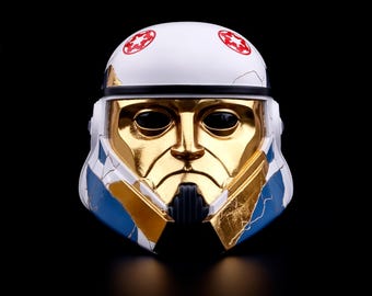 Star Wars-Inspired Captain Enoch Helmet | Hand-Crafted Cosplay Collectible