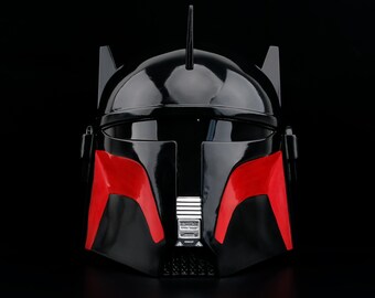 Star Wars-Inspired Moff Gideon Helmet | Hand-Crafted Cosplay Collectible