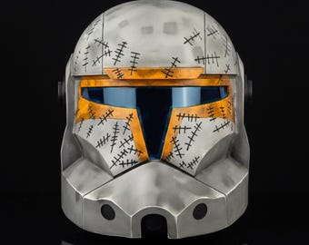 Star Wars: Clone Wars-Inspired Commander Gregor Helmet | Hand-Crafted Cosplay Collectible