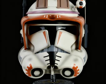 Star Wars: Clone Wars-Inspired Commander Cody Helmet | Hand-Crafted Cosplay Collectible