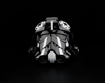 Star Wars-Inspired TIE Fighter Pilot Helmet | Hand-Crafted Cosplay Collectible