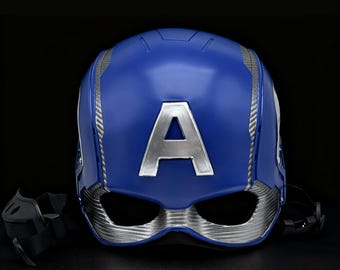 マーベル - キャプテン・アメリカのヘルメットマスク コスプレ 3D