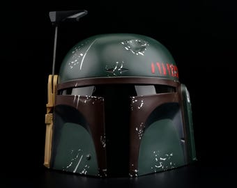 Star Wars-Inspired Boba Fett Helmet | Hand-Crafted Cosplay Collectible