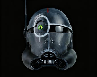Star Wars: Bad Batch-Inspired Imperial Crosshair Helmet | Hand-Crafted Cosplay Collectible