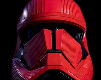 Star Wars-Inspired Sith Trooper Helmet | Hand-Crafted Cosplay Collectible