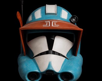 Star Wars-Inspired Captain Tukk Helmet | Hand-Crafted Cosplay Collectible