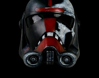 Star Wars: Bad Batch-Inspired Hunter Helmet | Hand-Crafted Cosplay Collectible