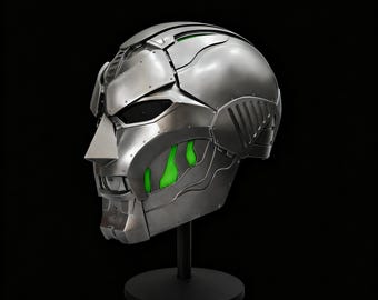 Von Marvel inspirierter Dr. Doom Helm | Handgefertigtes Cosplay Sammlerstück