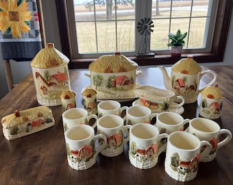 Marks & Rosenfeld "Cottage Ware" Dinnerware -Sold together or separately