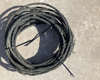 Antique Lightning Rod Braided Copper Ground Cable 1/2" - 43 feet
