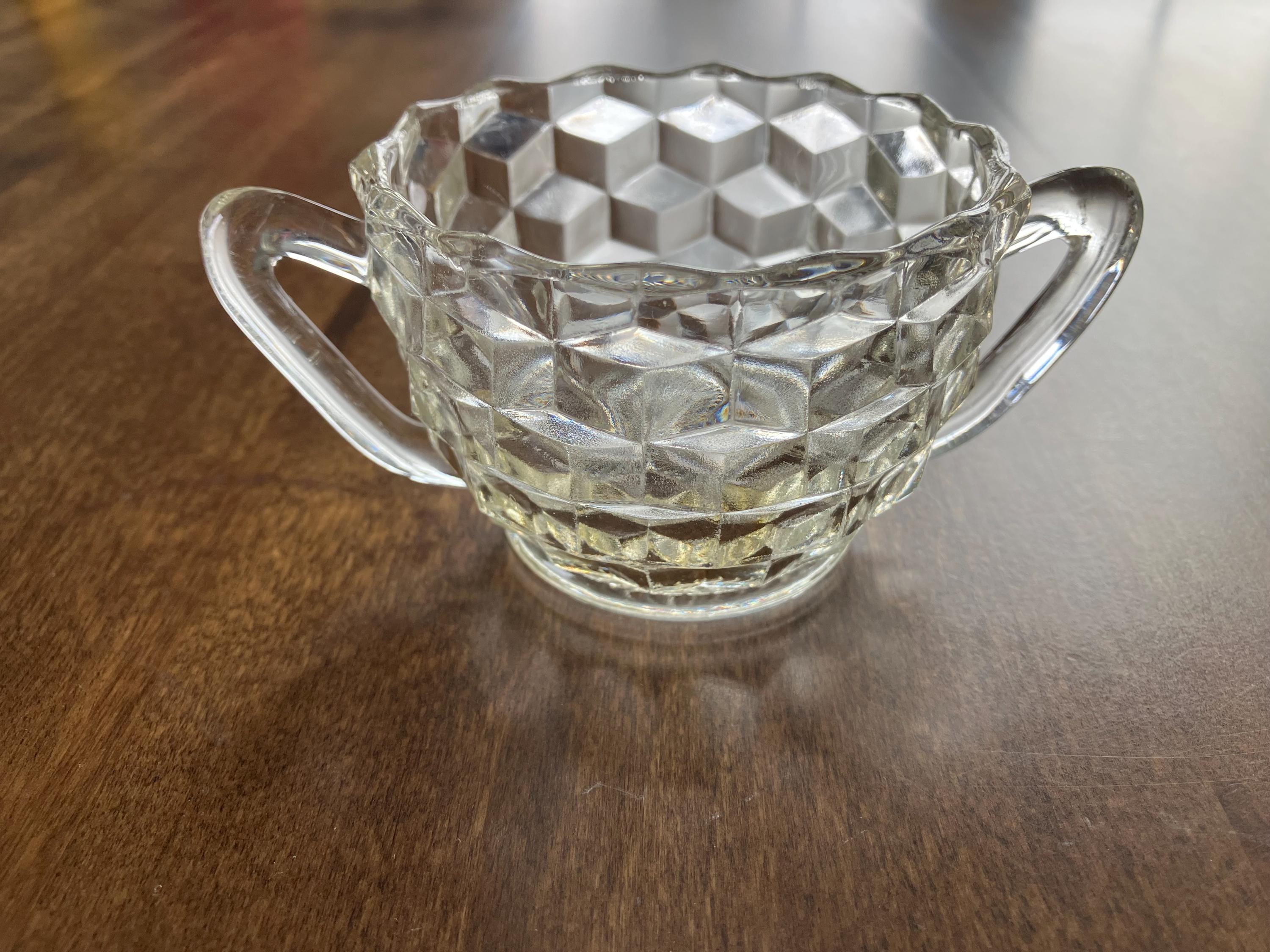 Cubist Depression Glass - Etsy