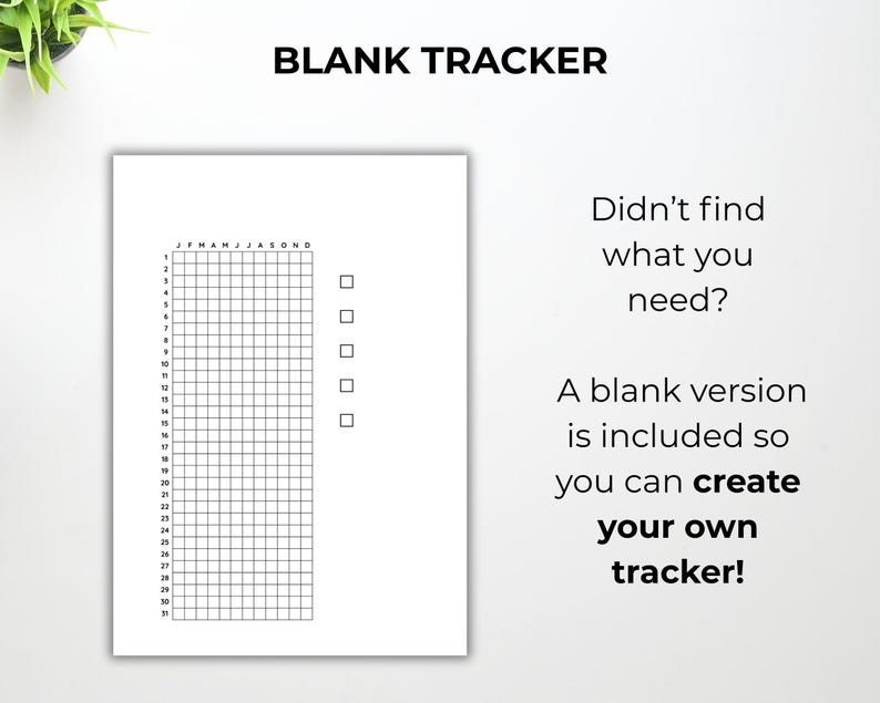 2026-2027 Bullet Journal Yearly Trackers | 102 Printable Pixel Trackers Bundle for Goals & Habits | A4 A5 Letter | Instant Download PDF image 12