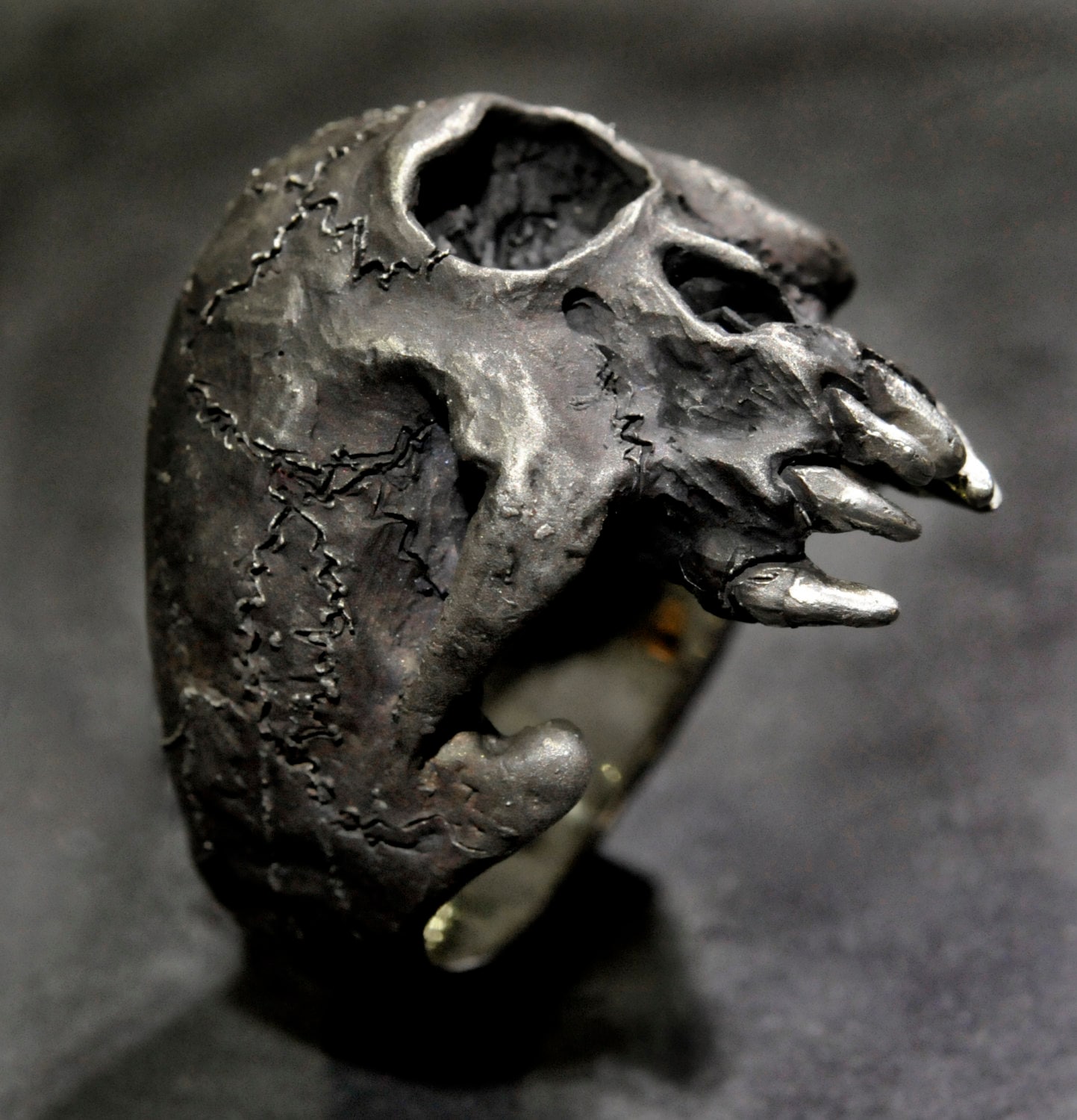 DOG STATE Cyclops Skull リング Cyclops Skull - Etsy