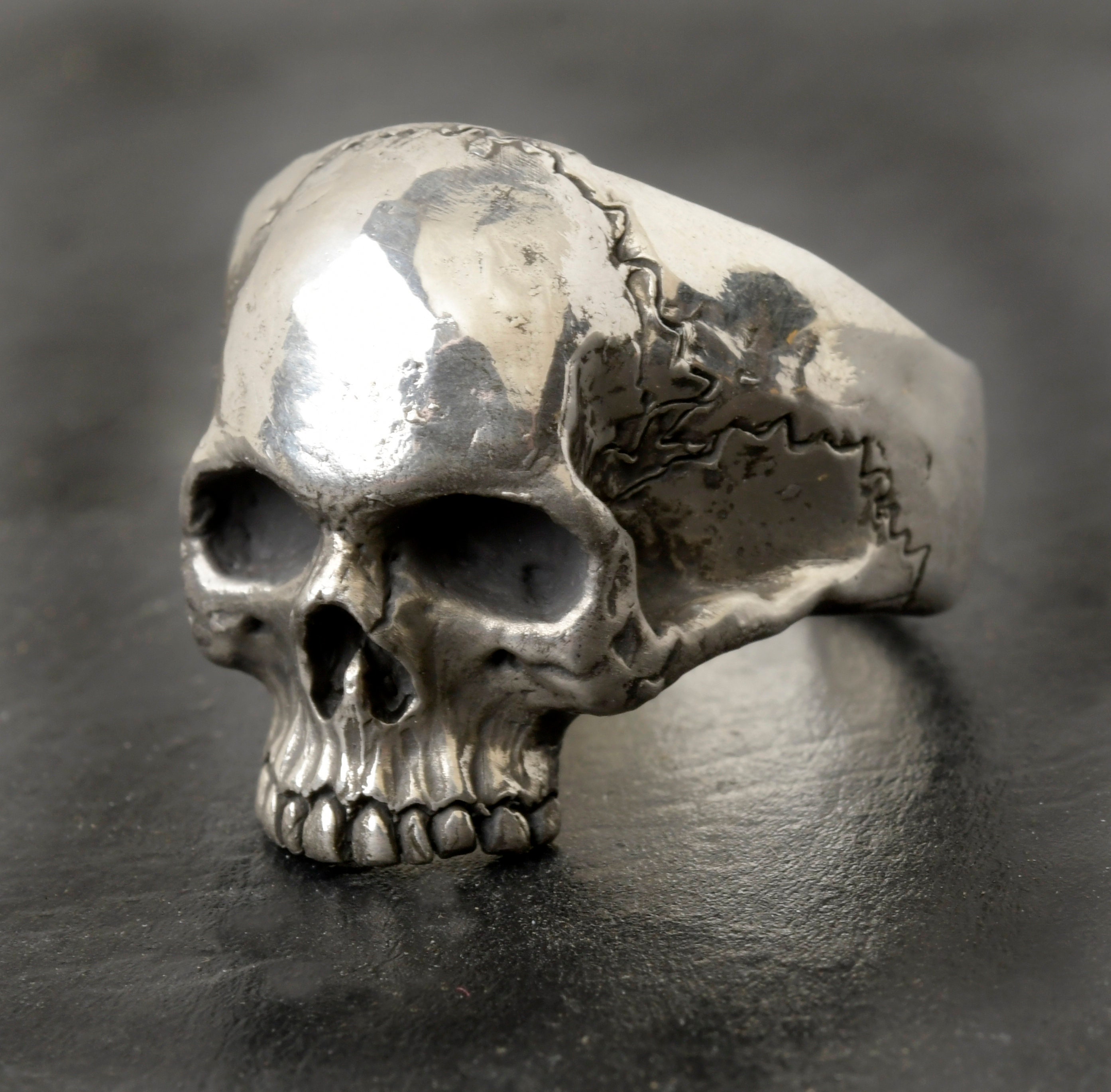 Jawless Skull Ring, Silver 925. By The Wildcat Collection – Silvercryer