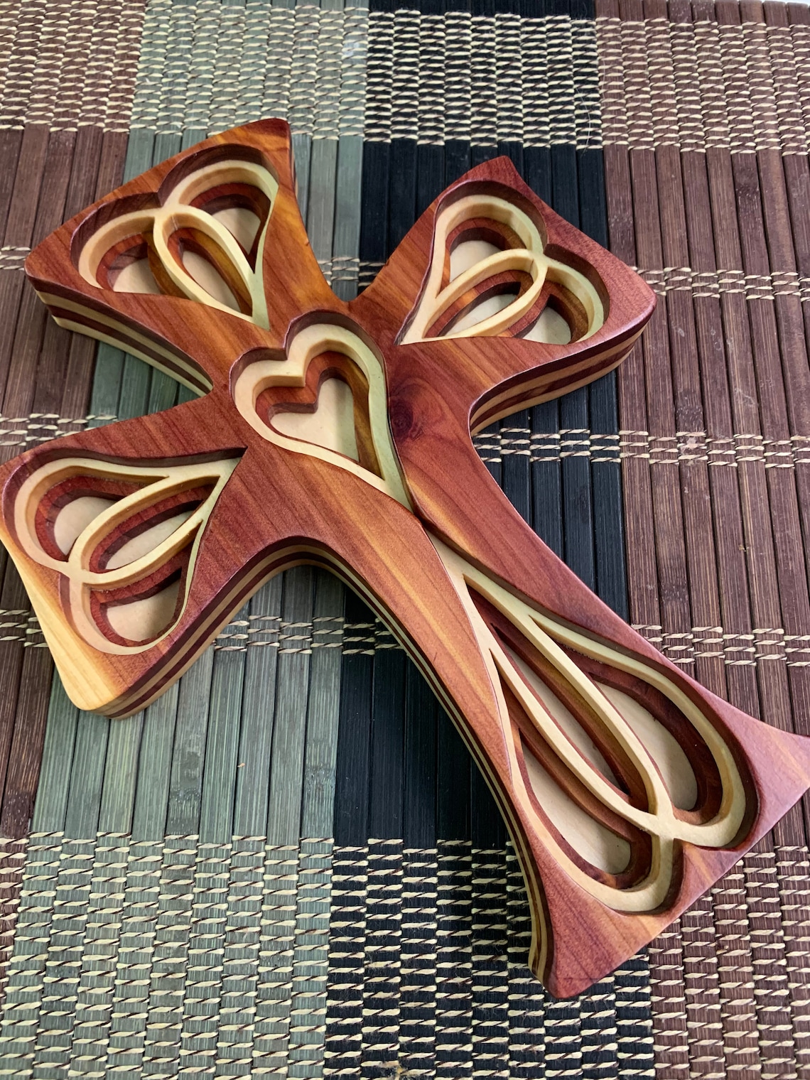 Heart Cross Scroll Saw Pattern Pdf and Svg Etsy