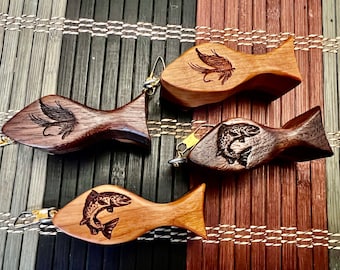 Fly Fishing Magnetic Rod Holder / Fly fishing gift /Fathers Day gift / Fisherman's gift /Birthday / Rod Saver / Unique fishing accessory
