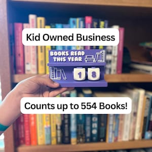 Books Read This Year Counter- with 4 dice!