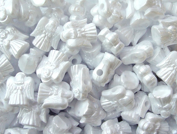 100 x Perle Mix Barrel Shape poney perles 9x6mm