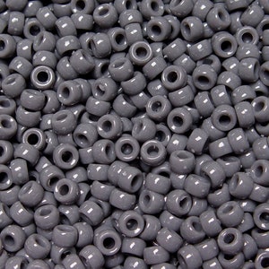 Opaque Black 9x6mm Pony Beads Made in America, Jolly Store Crafts 500pc -   Finland