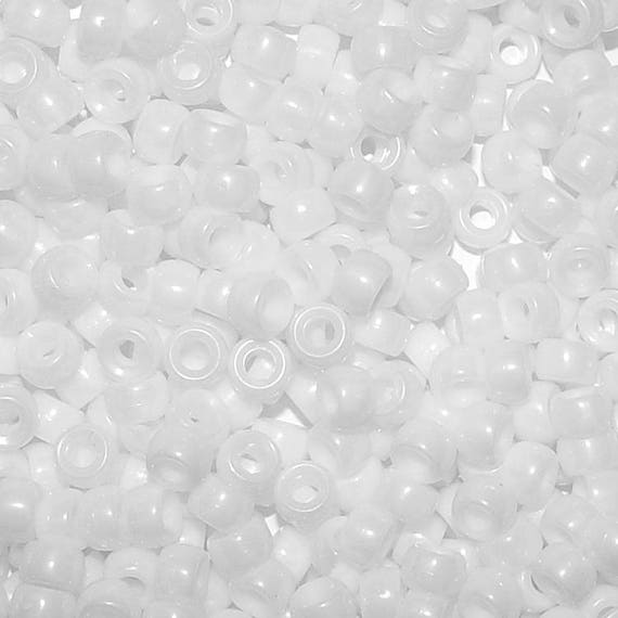 100 pce Black Acrylic Tri Beads 11mm x 4mm Jewellery Making Kids Craft
