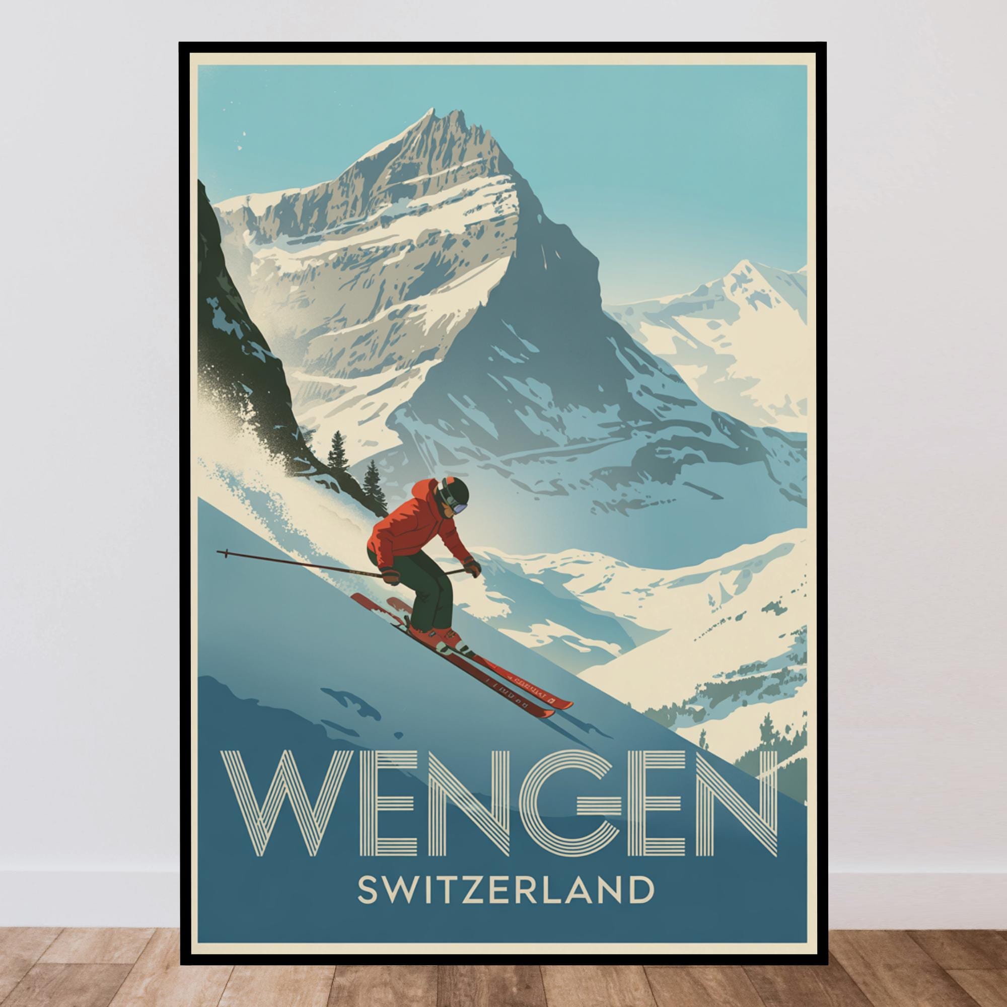 Insigne Ancien Ski Swiss - Émaillé Graubünden Suisse - Badge Vintage