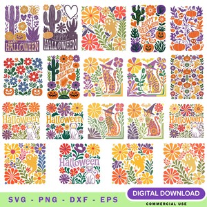 Halloween Themen Designs SVG Bundle | Gruselige Schnitt Dateien für Cricut & Silhouette