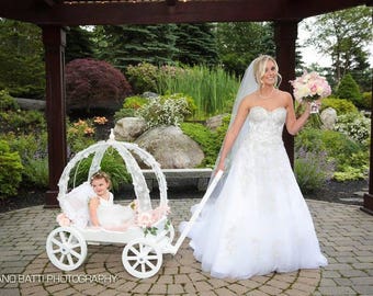 flower girl wagon ideas