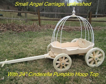 Small Angel  Carriage - Unfinished -  for Babies & Toddlers