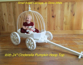 Small Angel Carriage - Painted,   for Babies & Toddlers