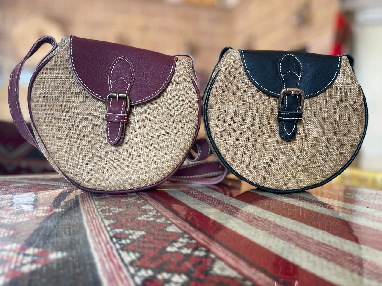 Sac Marocan Pour Femme Sac En Tssu à Carreaux Fat Man Couleurs
