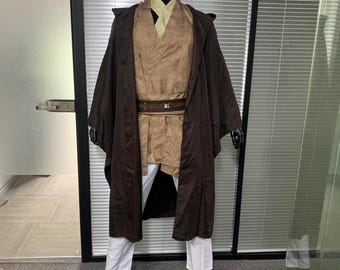 Mace Windu Costume Cosplay Male Suit
