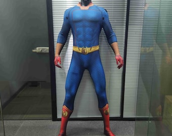 Homelander Costume Cosplay Male Suit