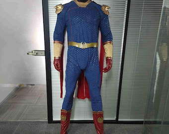 Homelander Costume Cosplay Male High Ver Halloween Suit