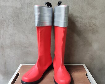 kaizouku sentai gokaiger Captain Marvelous Cosplay Shoes Men Boots