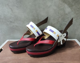 Genshin Impact Yae Miko Cosplay Shoes Custom Made