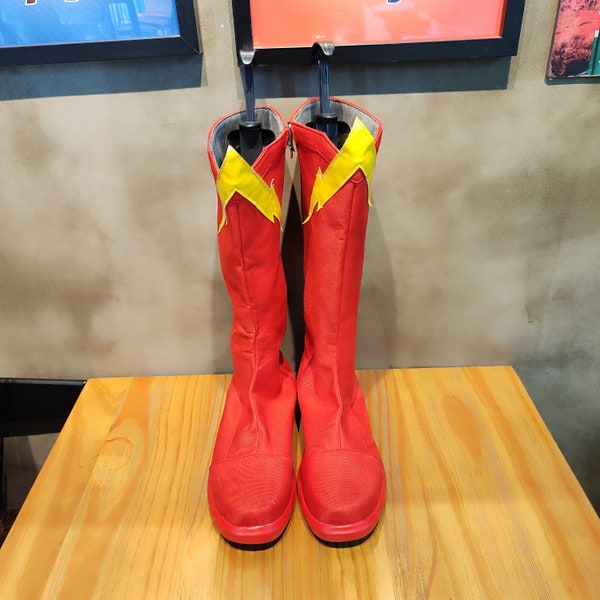 The Flash Season 6 Barry Allen Shoes Cosplay Men Boots