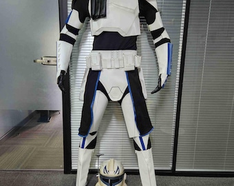 Captain Rex Costume Cosplay Male Halloween Suit