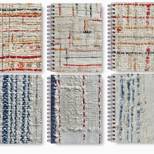 Abstract Woven Linen Texture Pack, 26 Artistic Fabric Backgrounds, Neutral Canvas with Color Threads, Rustic Textile Digital Paper