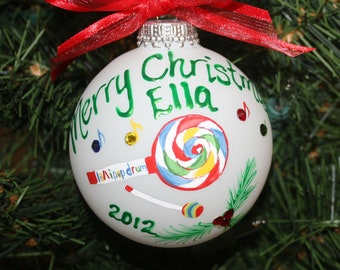 Design Your Own Ornament, Hand-painted Personalized Ornament, Made to Order ornament, Custom ornament